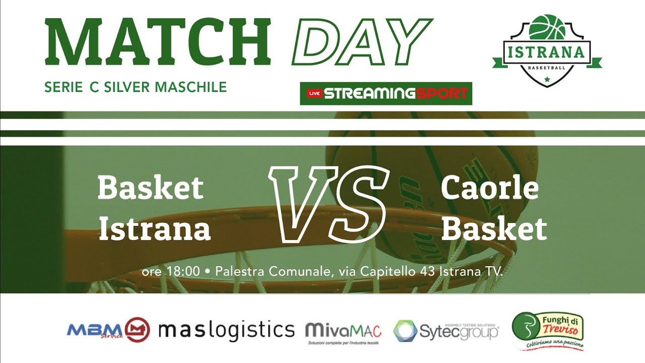 BASKET ISTRANA  vs  CAORLE BASKET