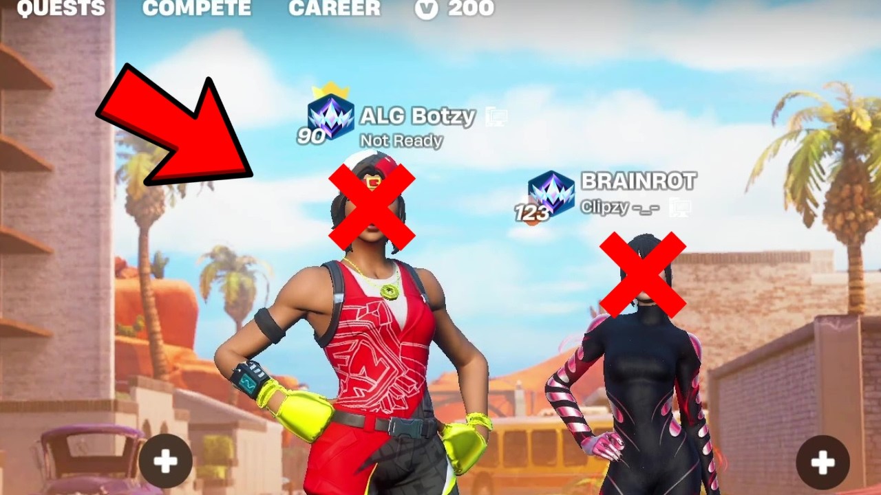 Unreal Players in Plat Lobbies 😑