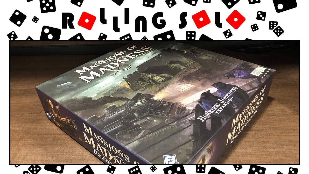 Mansions of Madness: Second Edition | Horrific Journeys Expansion | Unboxing