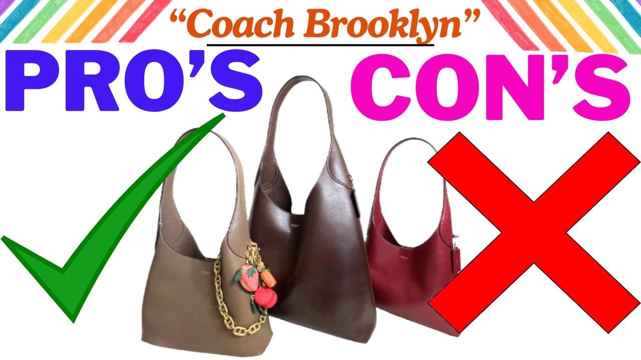 ОБЗОР СУМКИ COACH BROOKLYN/ПЛЮСЫ И МИНУСЫ/ВСЁ, ЧТО ВАМ НУЖНО ЗНАТЬ!!!
