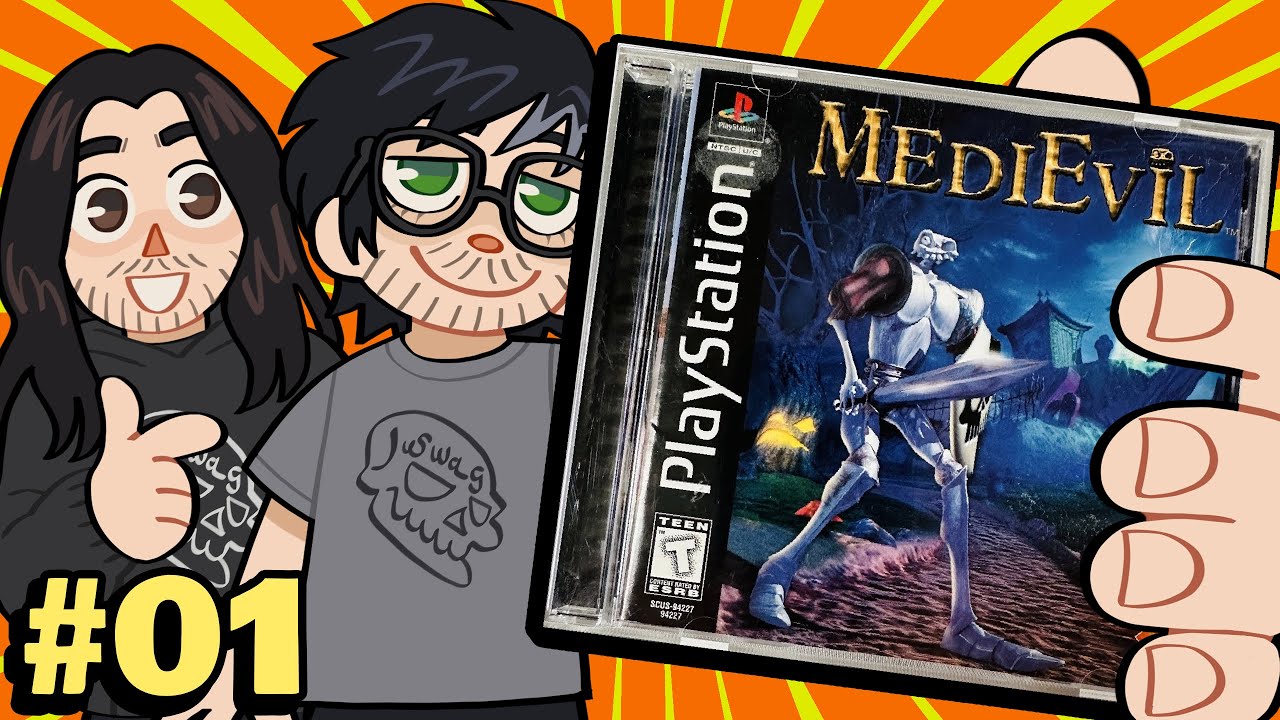 já começamos a série bem (perdemos o Vini) - Medievil #1