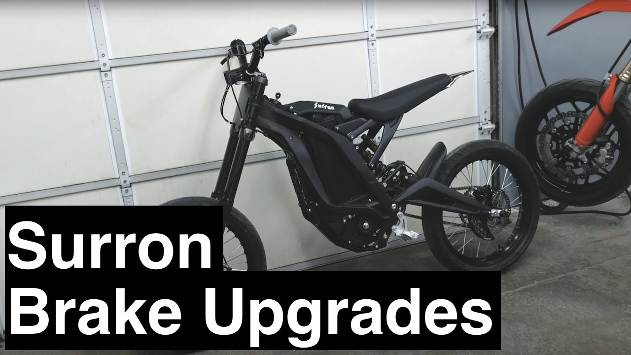 Massive Surron Brake Upgrade for Wheelies