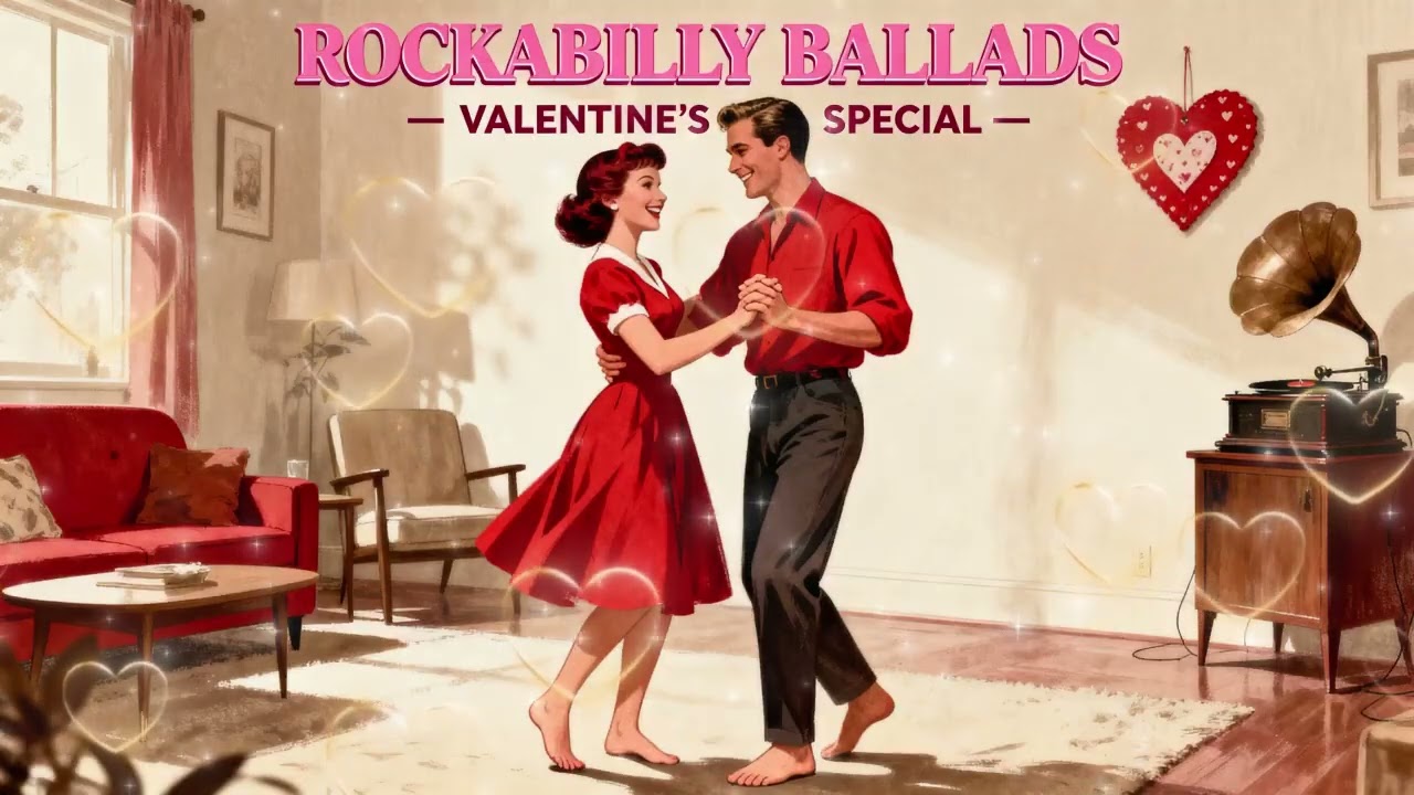 💖 ROCKABILLY BALLADS 1960 – VALENTINE’S DAY MUSIC | GOLDEN ERA LOVE SONGS #sanvalentin #lovesong 