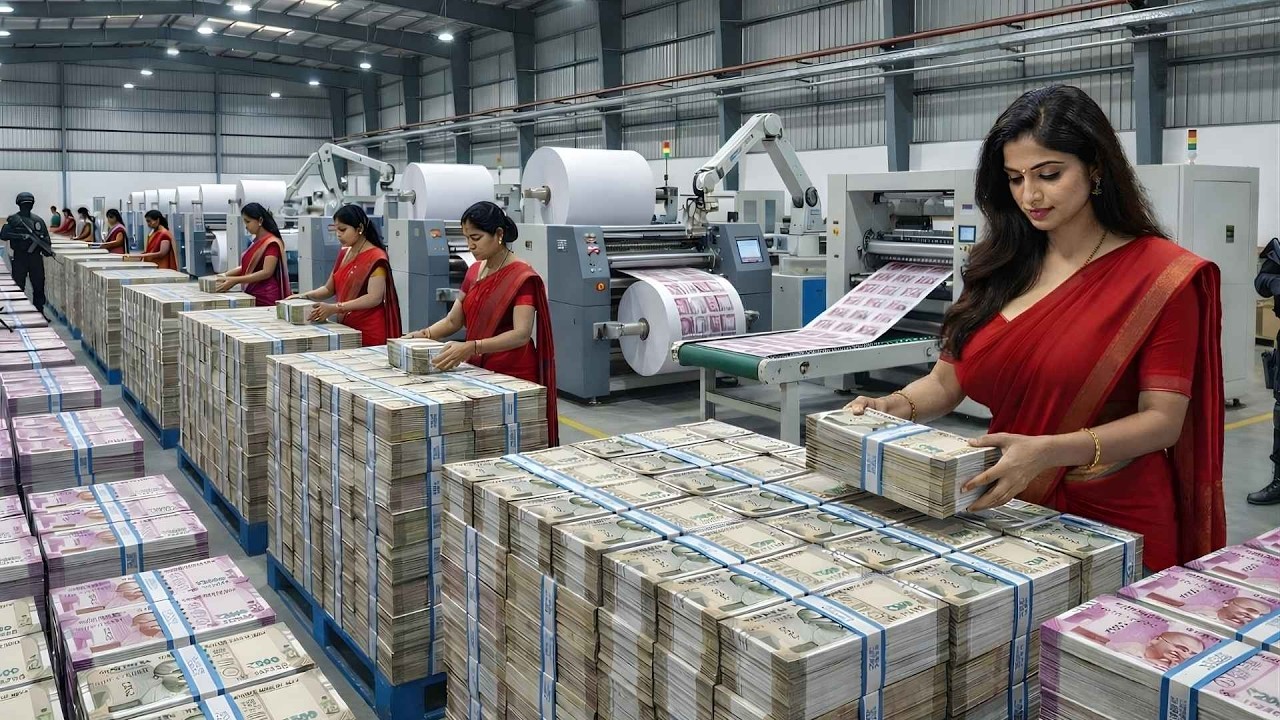 Inside India’s Money Factory | How the Indian Rupee Is Made
