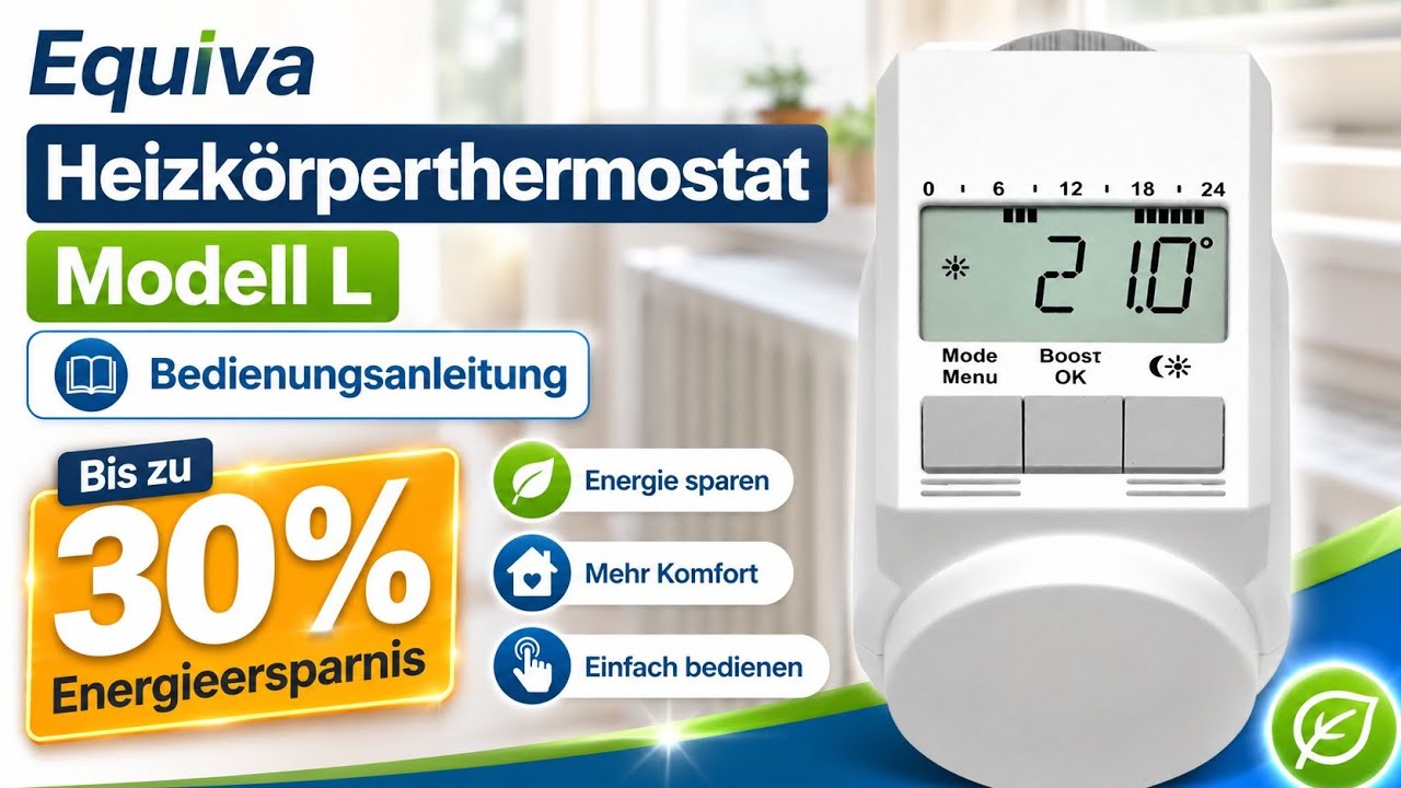 eqiva Heizkörperthermostat spart das wirklich Heizkosten