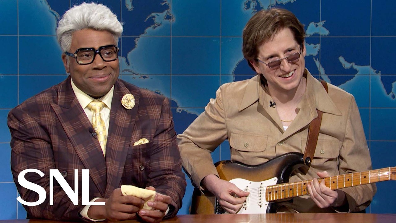 Weekend Update: Pastor Update and His Bandleader Teddy Share Some Positivity - SNL