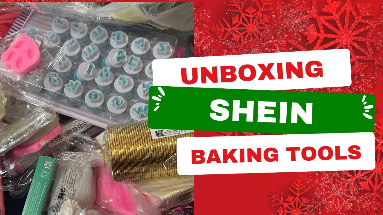 UNBOXING my BAKING TOOLS FROM shein PART 2
