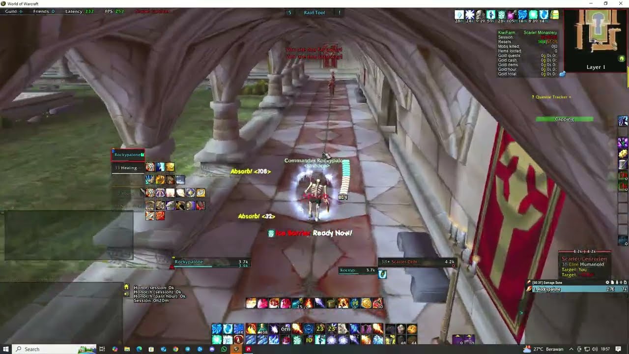 WoW Anniversary SM BOOST CATH+ARM | Mograine and Herod pulled | 167mobs 10-11mins/Run | 200g/Hour!