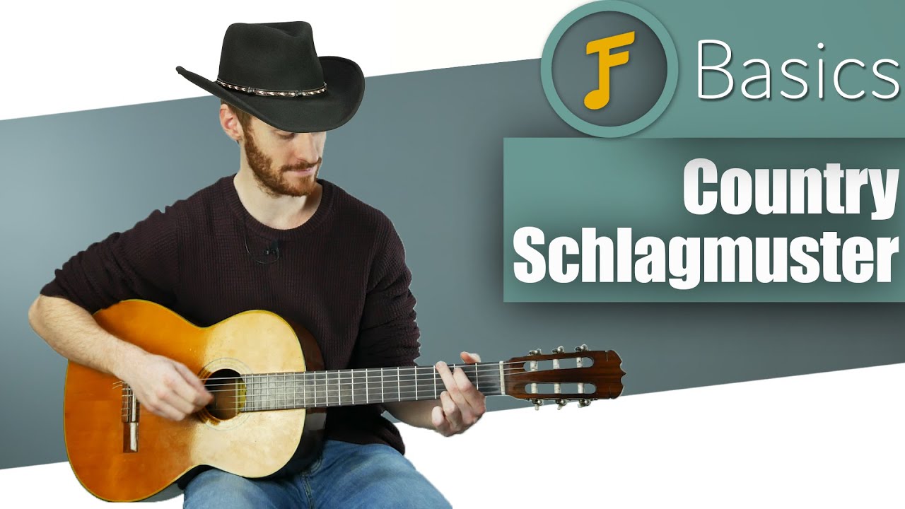 Das Country-Schlagmuster | Gitarren Tutorial f&uuml;r Anf&auml;nger | Akustikgitarre | Jamflix