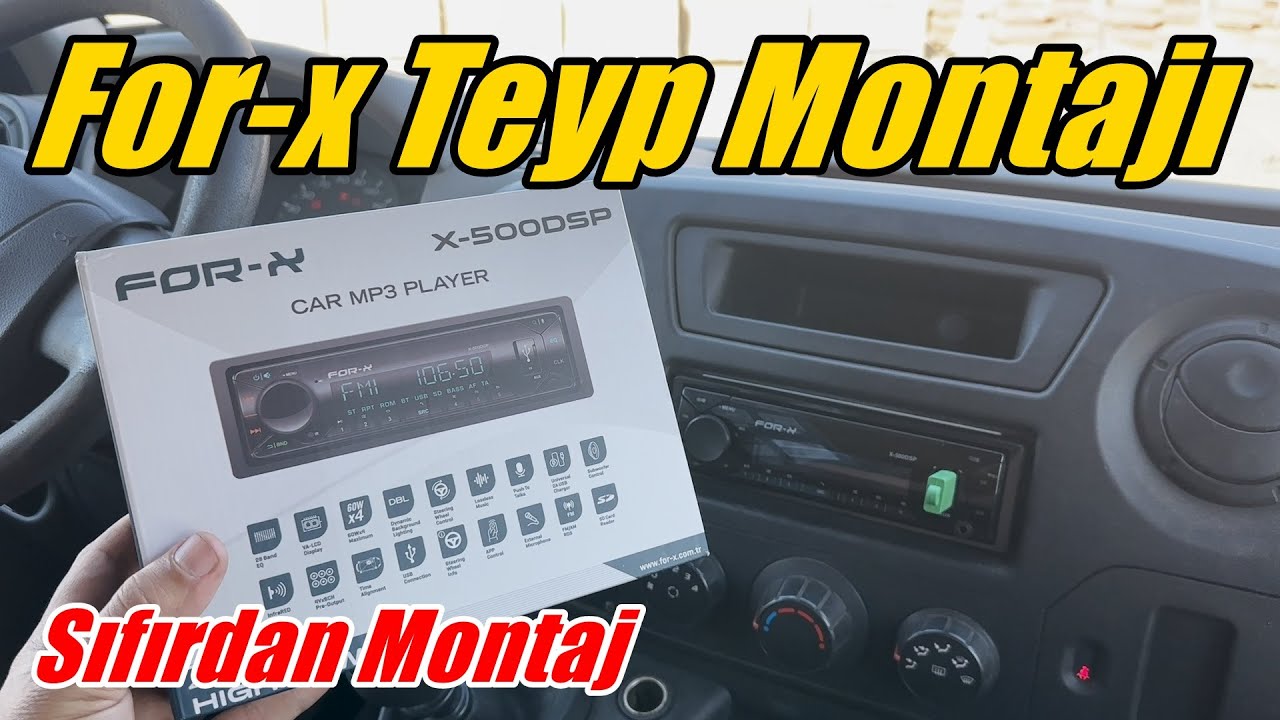 Oto Teyp Montajı - Teyp nasıl bağlanır?