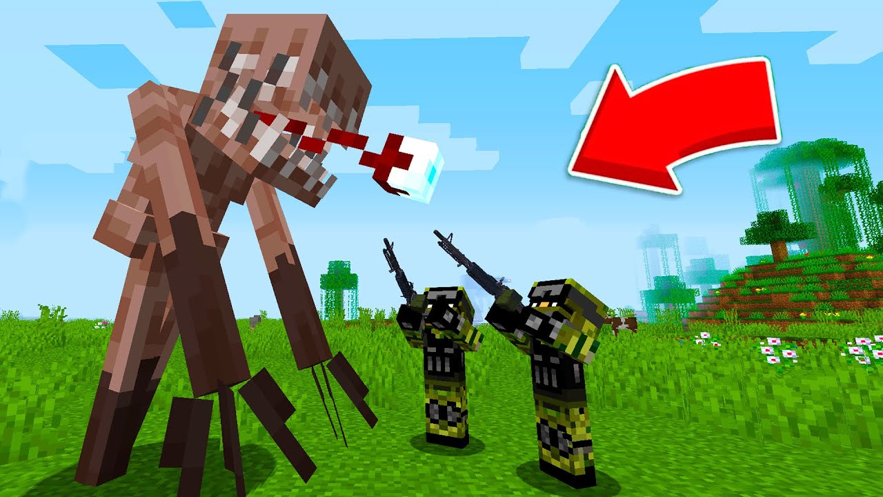 СОЛДАТЫ ПРОТИВ БОССА SCP МОНСТРА В МАЙНКРАФТ - БАЗА ЛОВУШКА ! Алексбой Minecraft