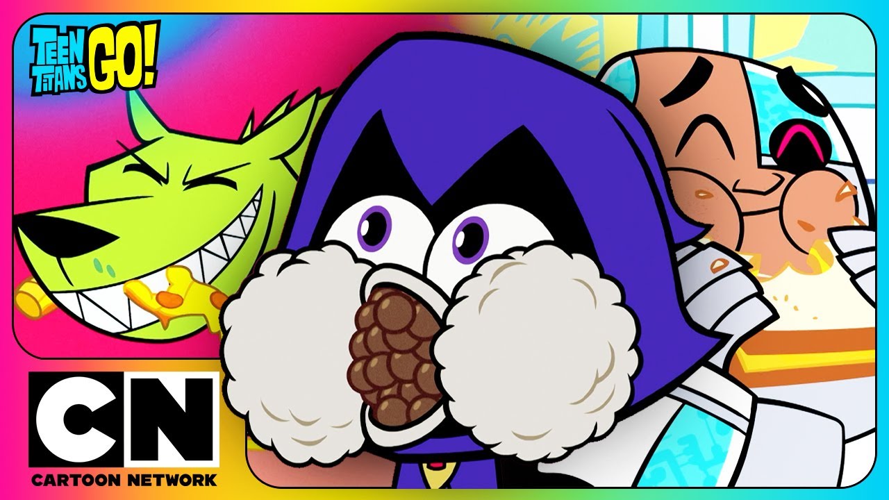 🍕🍪 TOP 10 Best FOOD Moments | Teen Titans Go! | Cartoon for Kids | Cartoon Network Asia