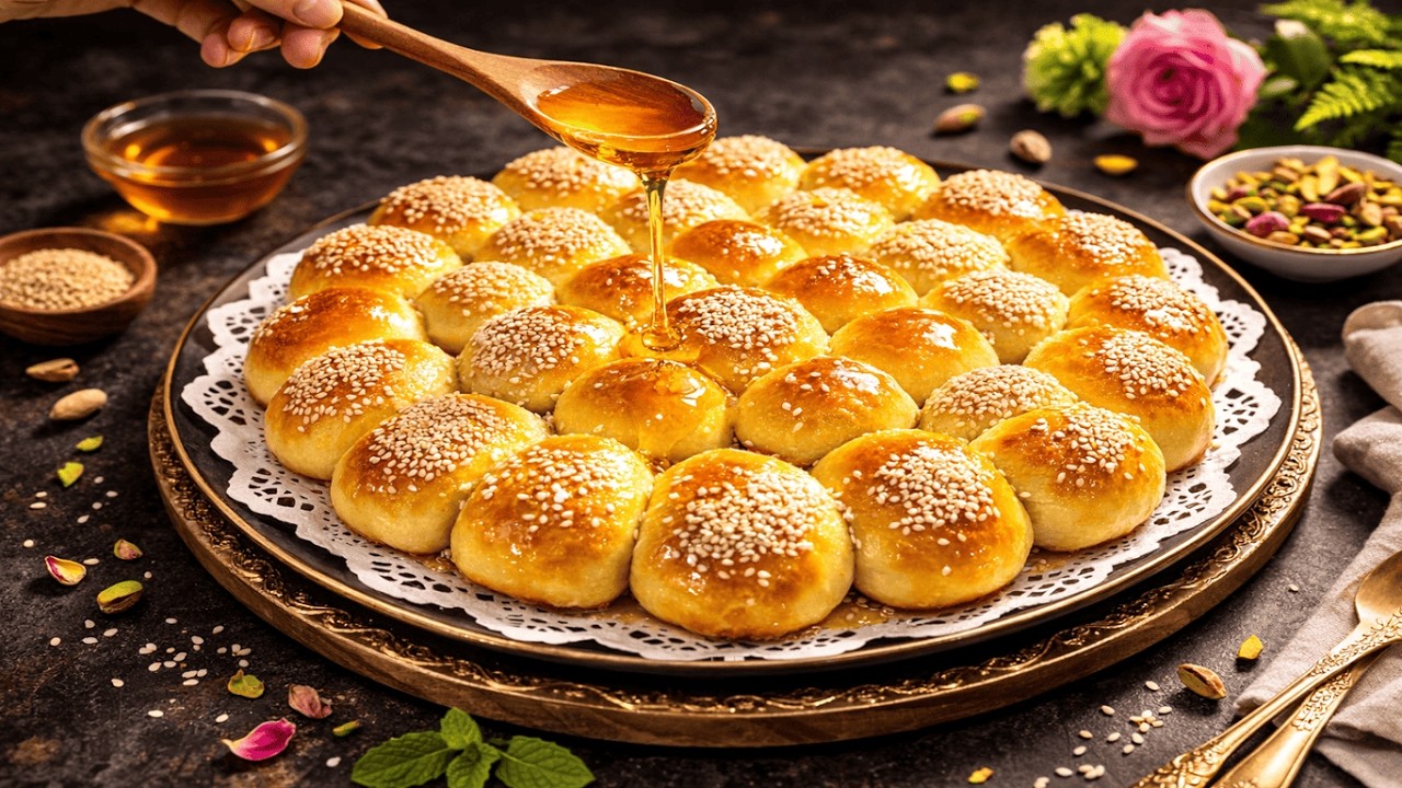 ألذ معروك خلية النحل في البيت سر الهشاشة واللون الذهبي!