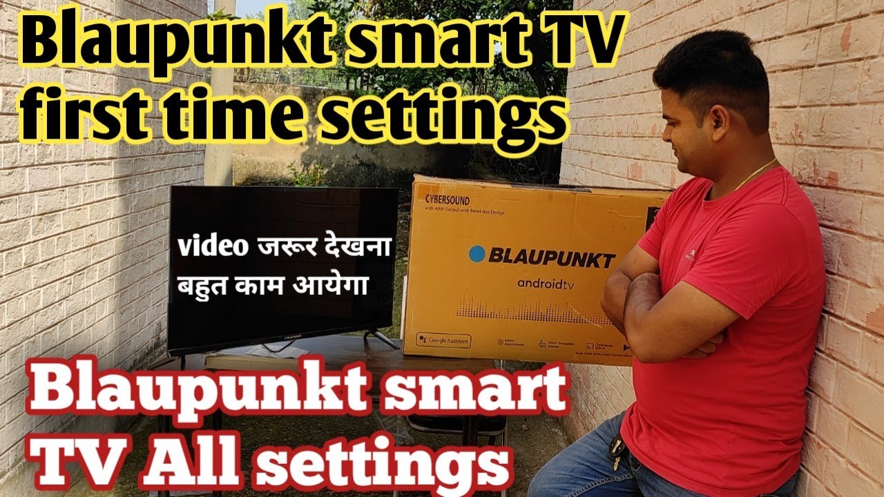Blaupunkt Smart TV | Как впервые использовать Blaupunkt Smart TV | Объяснение настроек Blaupunkt ...