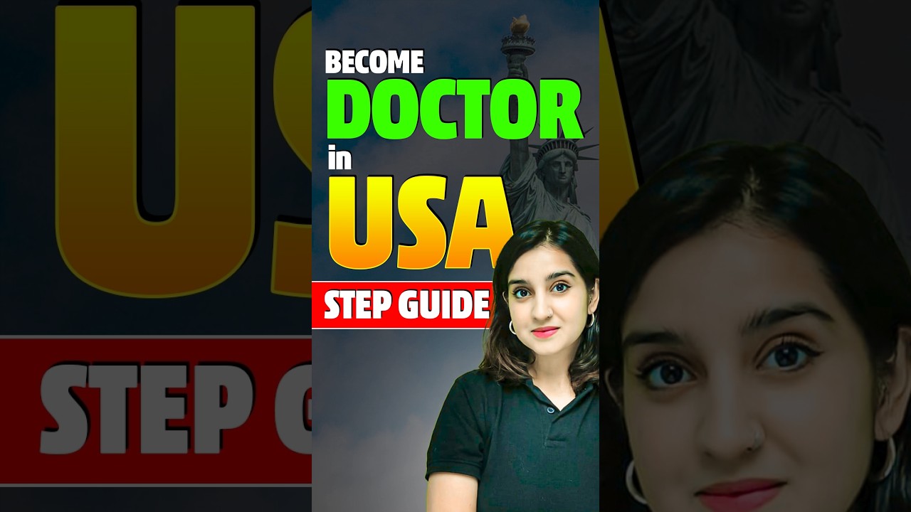 Want to Become a Doctor in USA? Full Guide #studyabroadfree #english #foreignstudy #usa #doctor