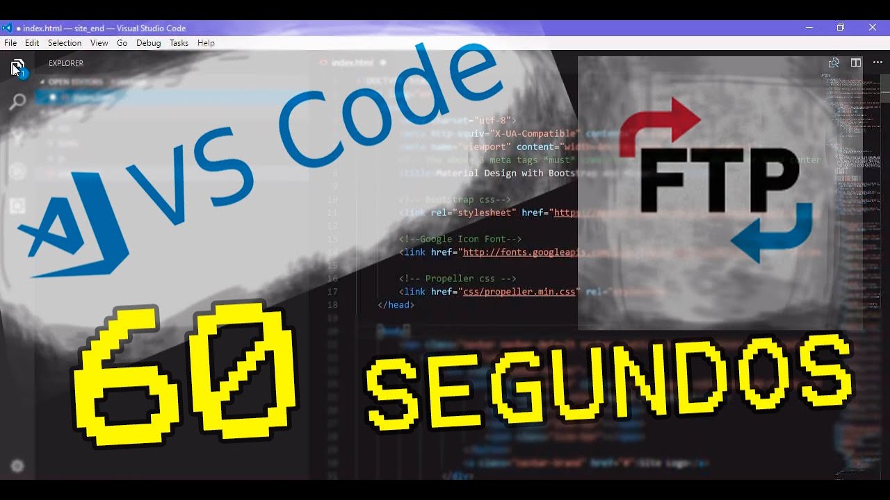 Aprenda em 60 segundos FTP SIMPLE - Visual Studio Code - PORTUGU&Ecirc;S