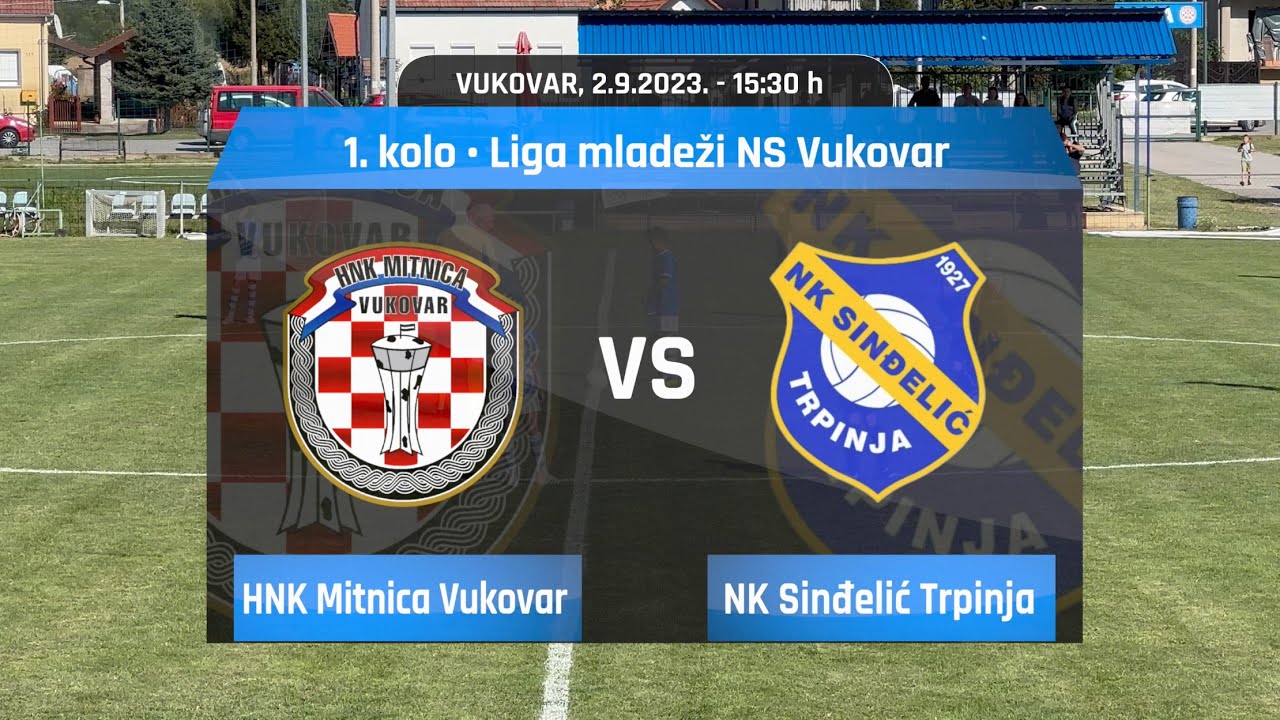 HNK Mitnica Vukovar - NK Sinđelić Trpinja, 7-0, 1. kolo, Liga mladeži NS Vukovar, Početnici, 13./14.