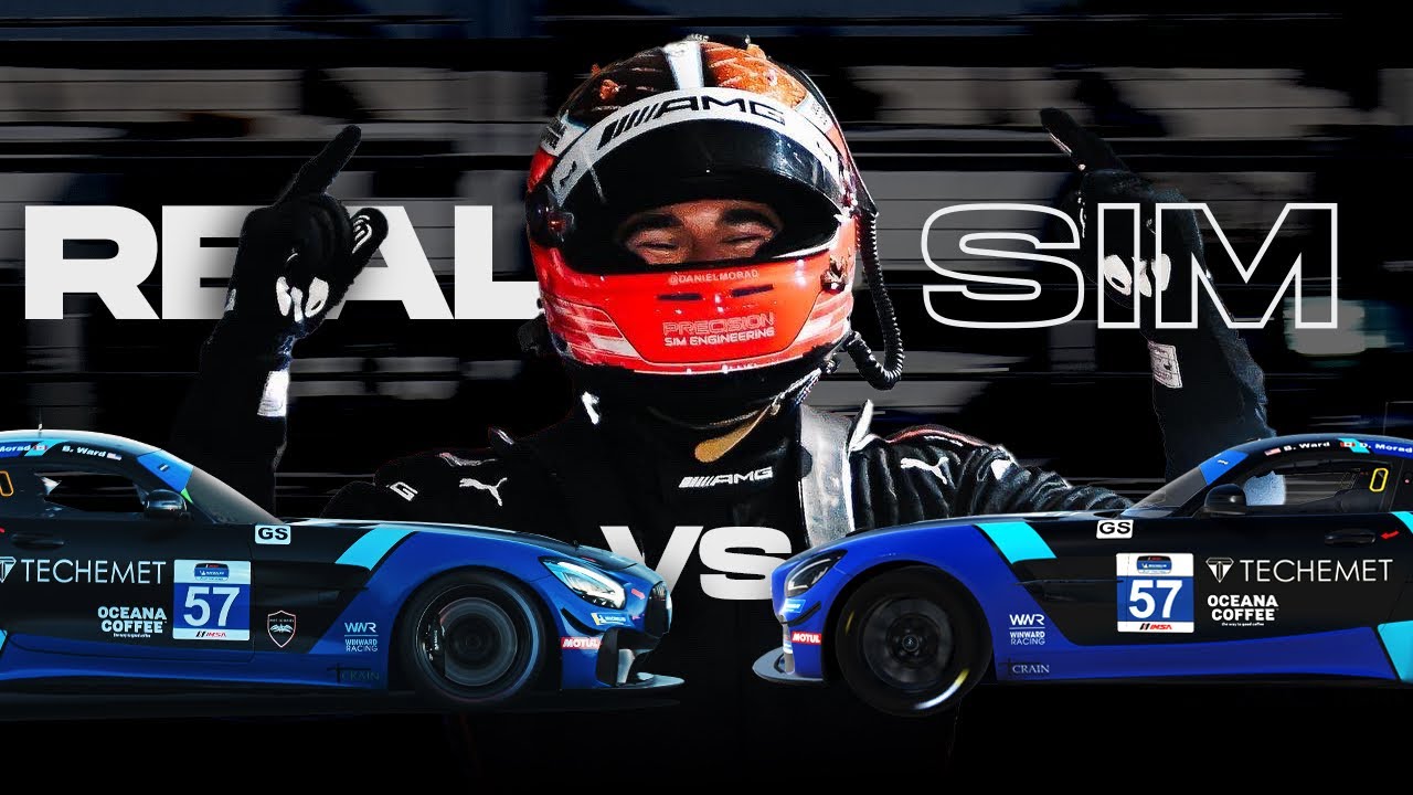 IS SIM RACING REALISTIC? Pro GT Driver Compares