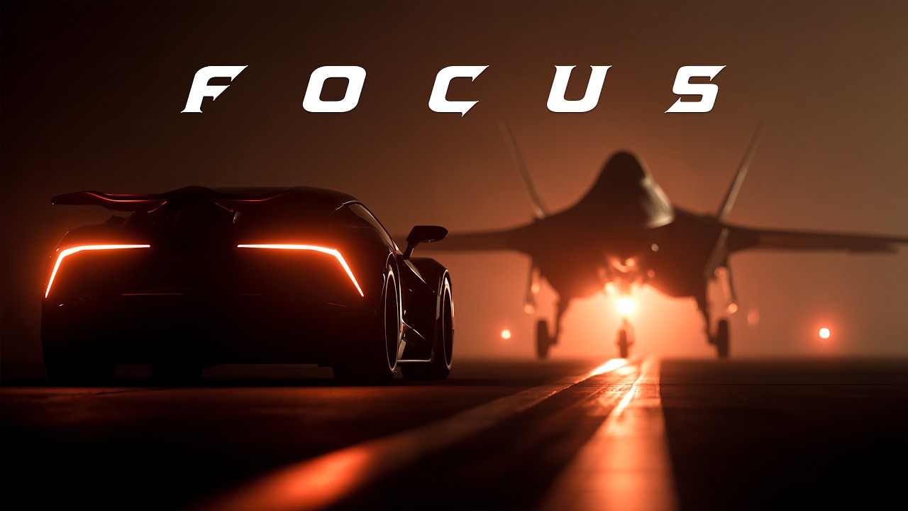 Midnight Runway | Focus Music for Deep Work & Maximum Productivity