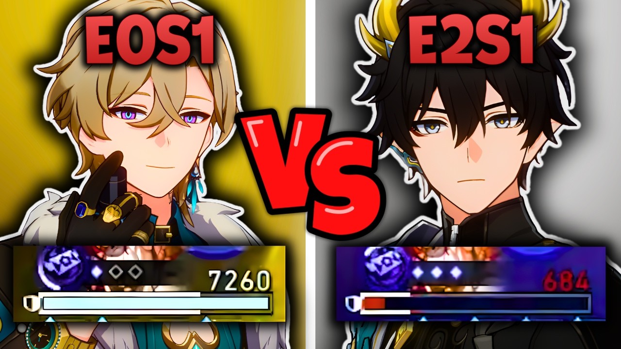Can E0S1 Aventurine Really Keep Up with E2S1 Dan Heng: PT?