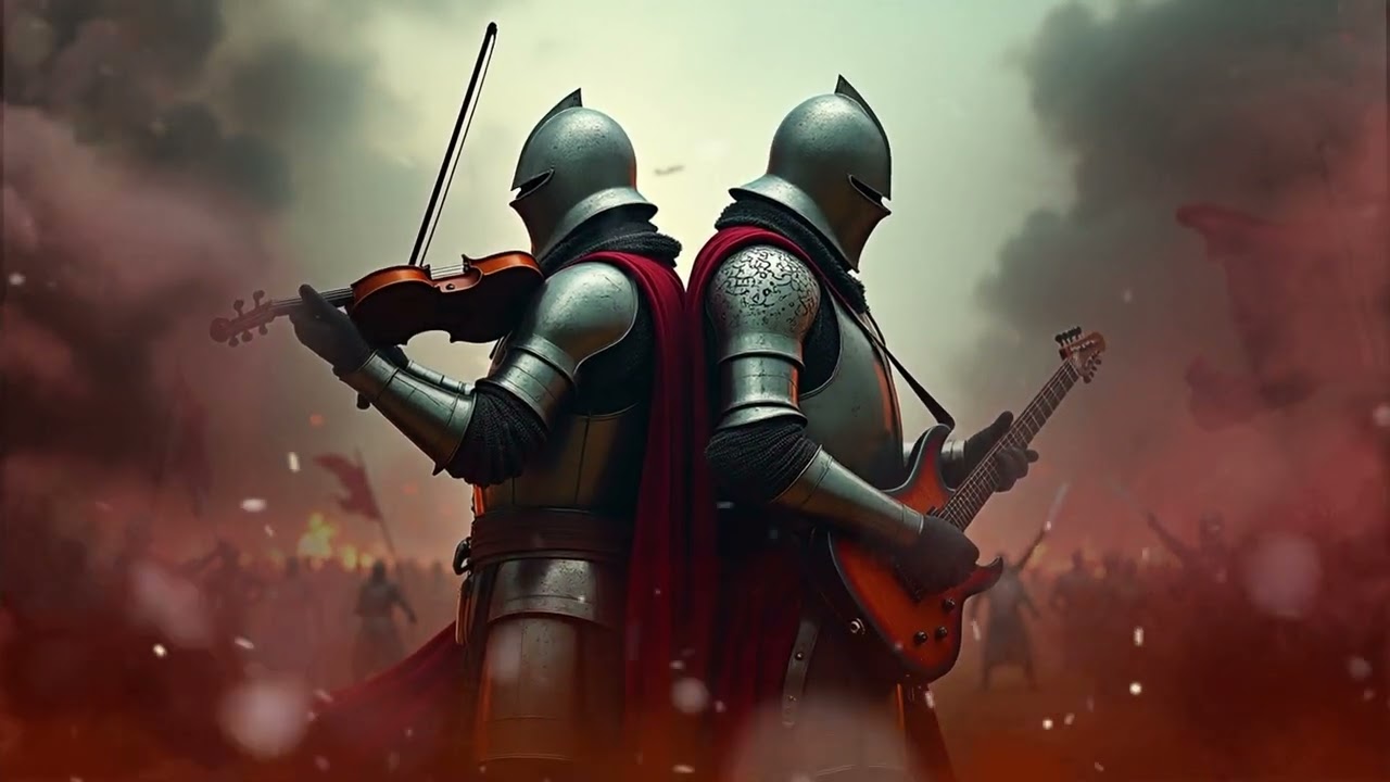⚔️ Warrior’s Heavy Metal Workout | Celtic Violin & Thunderous Drums for Strength & Power 🎻💥