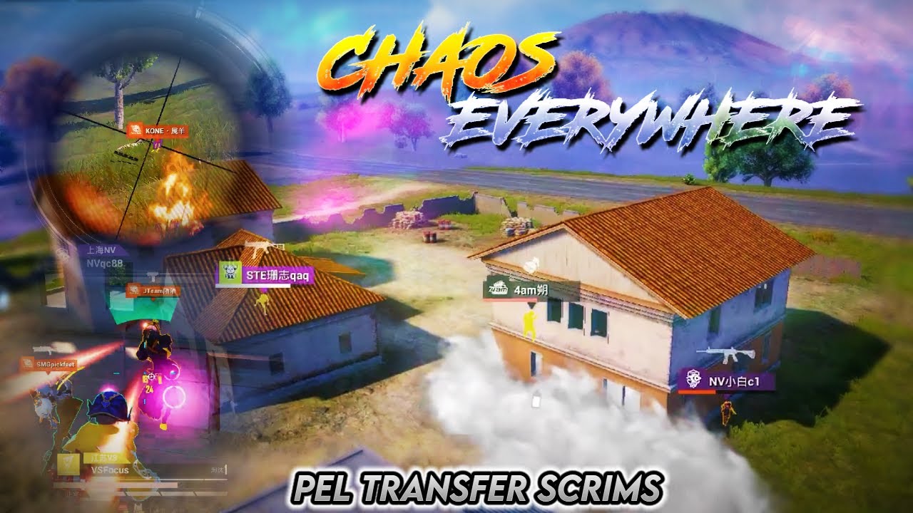 Chaos Everywhere 🔥| PEL 2022 Summer Transfer Scrims