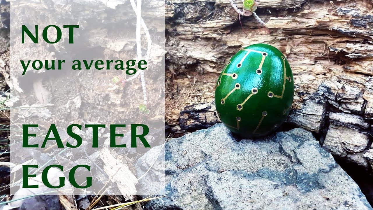 The Easter Egg For Geeks | PCB design on a Real Egg