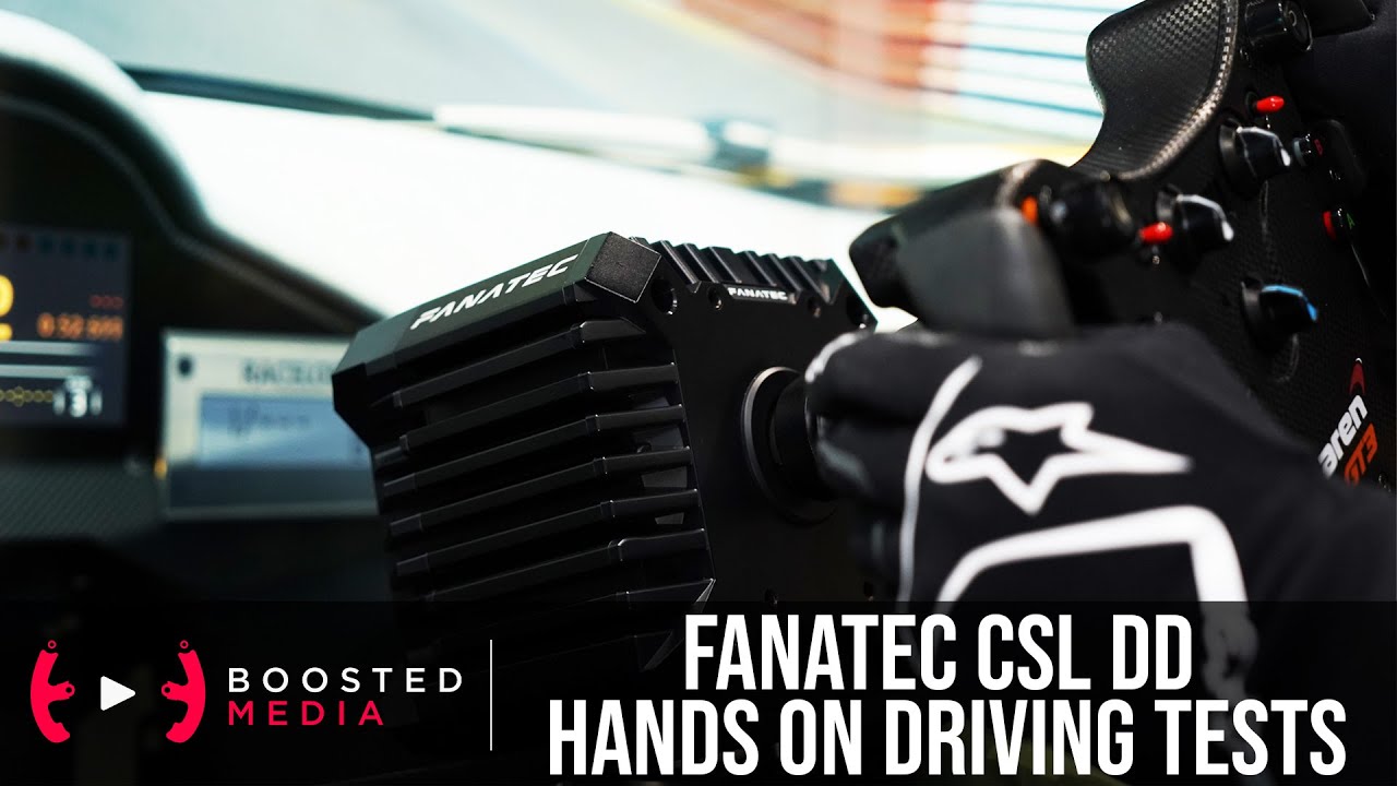 HANDS ON with the Fanatec CSL DD - Detailed First Look & Driving Tests