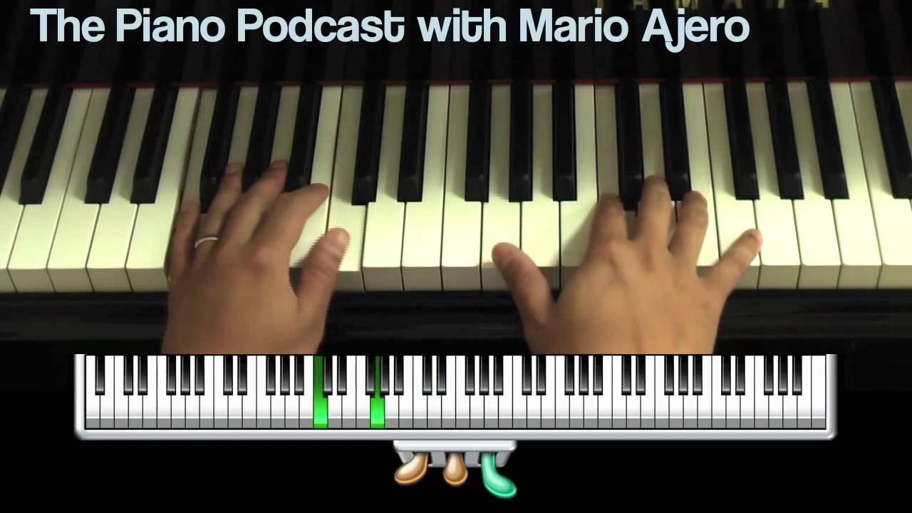 Как играть Falling Slowly из Once на пианино