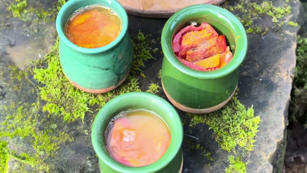 Traditional Dizi Over Fire + Hot Rustic Bread | Nature Cooking