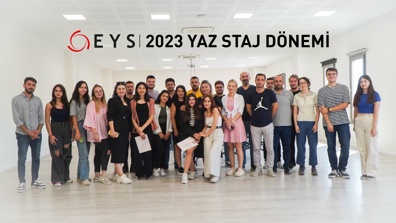 EYS MAKİNA  | 2023 YAZ STAJ DÖNEMİ TAMAMLANDI