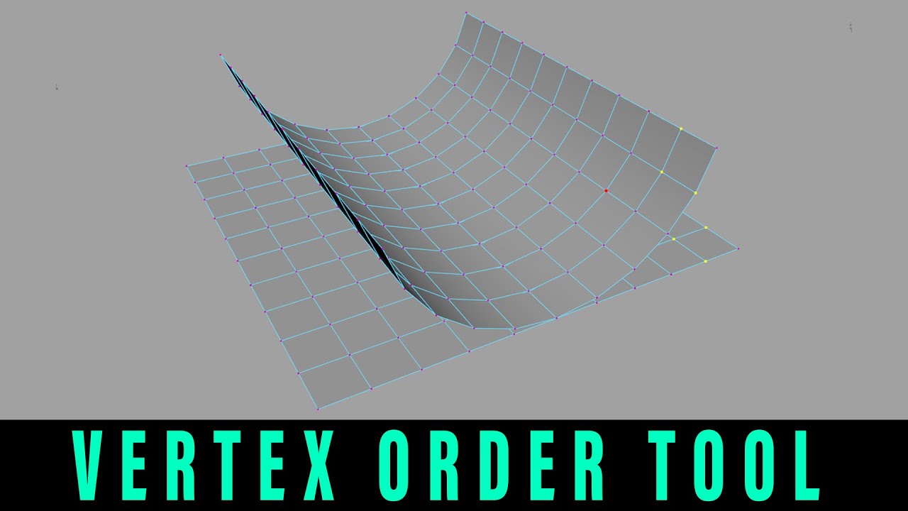 MAYA TUT - Transfer Vertex Order