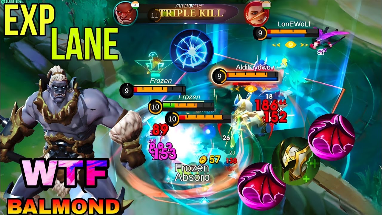 BEST BALMOND BUILD TO  ALWAYS DOMINATE TO LATE GAME ! BALMOND DAMAGE BUILD EXP LANE