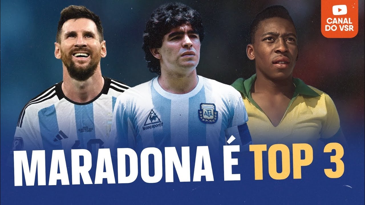 O TEMPO NÃO PODE DIMINUIR O QUE É MARADONA