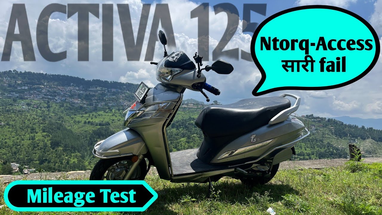 😲Plains से ज्यादा पहाड़ों में mileage Honda Activa 125cc का|Honda Activa 125cc Hills Mileage
