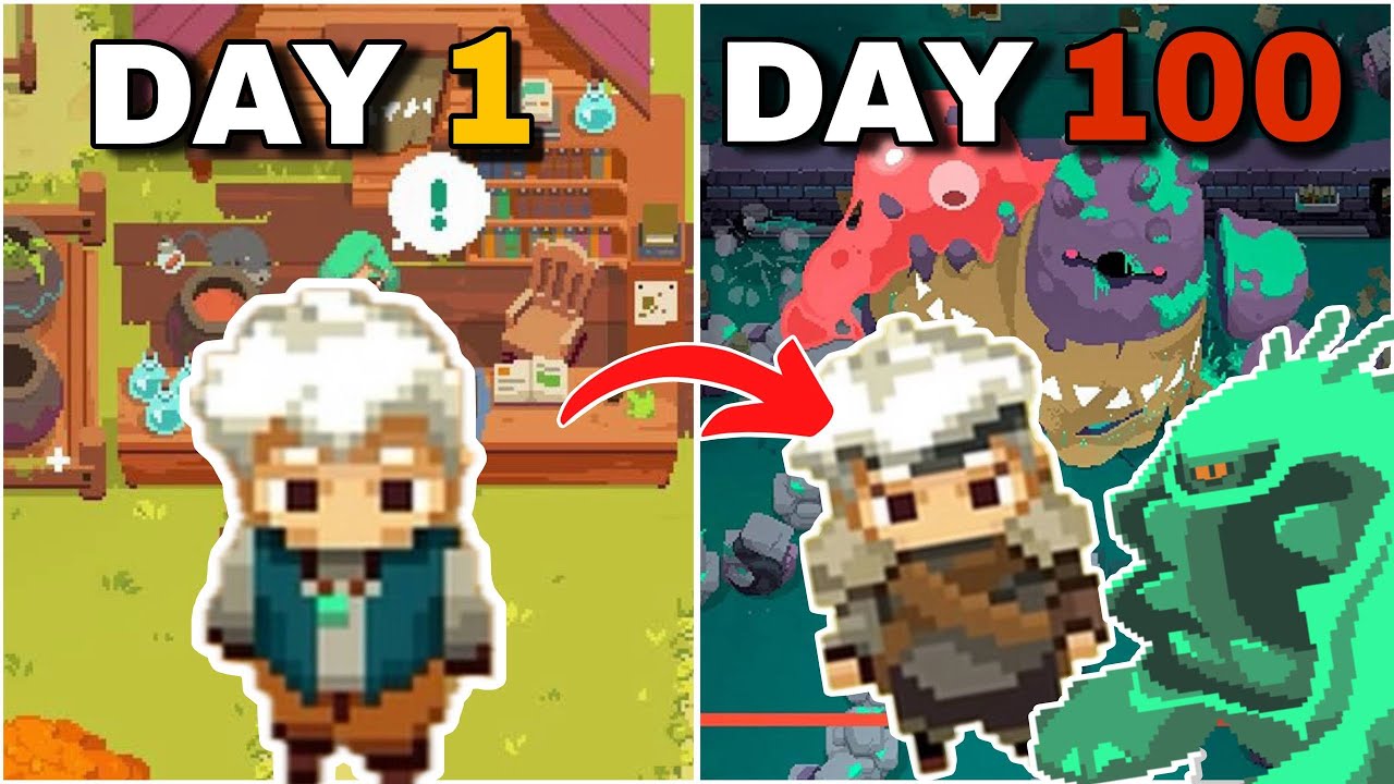 100 Ngày Sinh Tồn Giữa Hầm Ngục Tối Trong Moonlighter | Tập Chơi Game