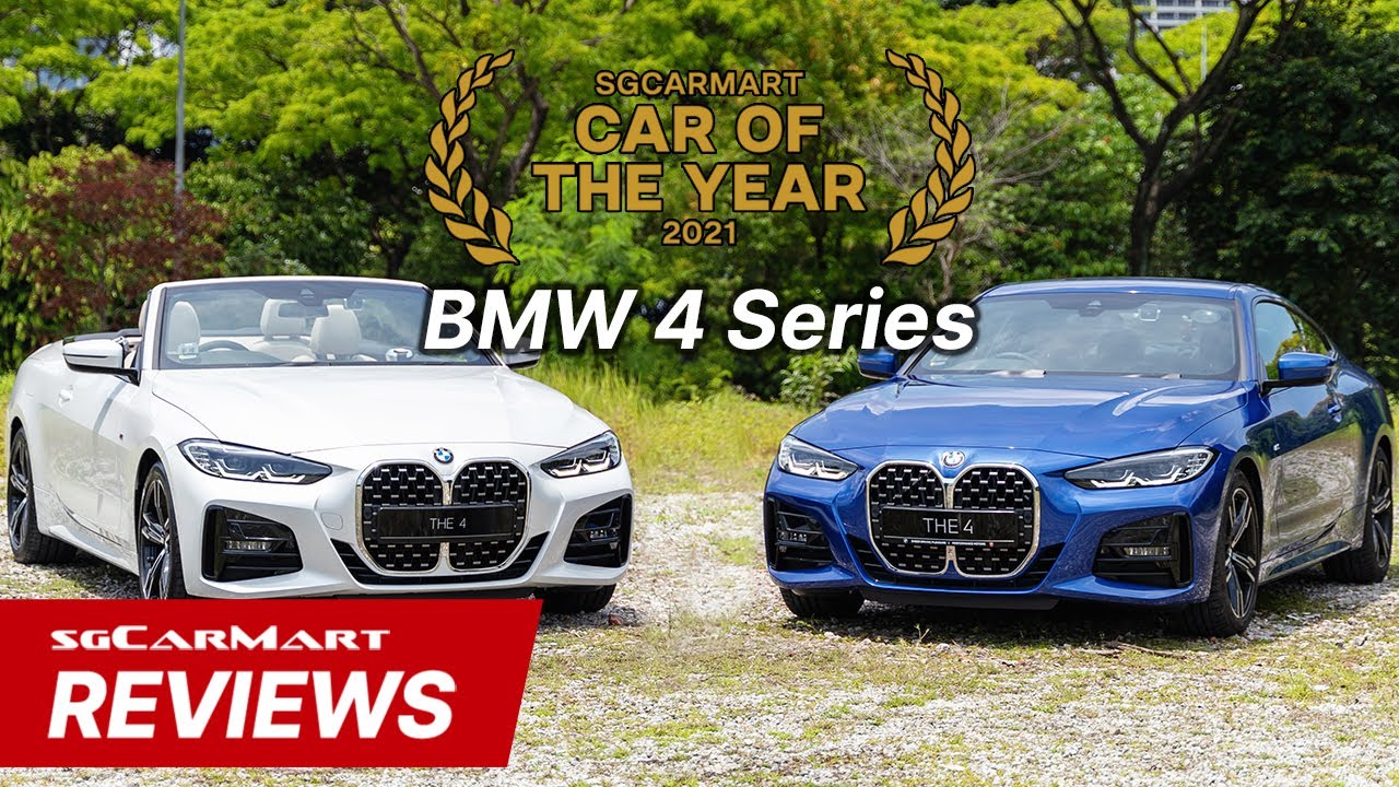 Премиальное купе и кабриолет года: BMW 4 серии | Автомобиль года по версии sgCarMart 2021