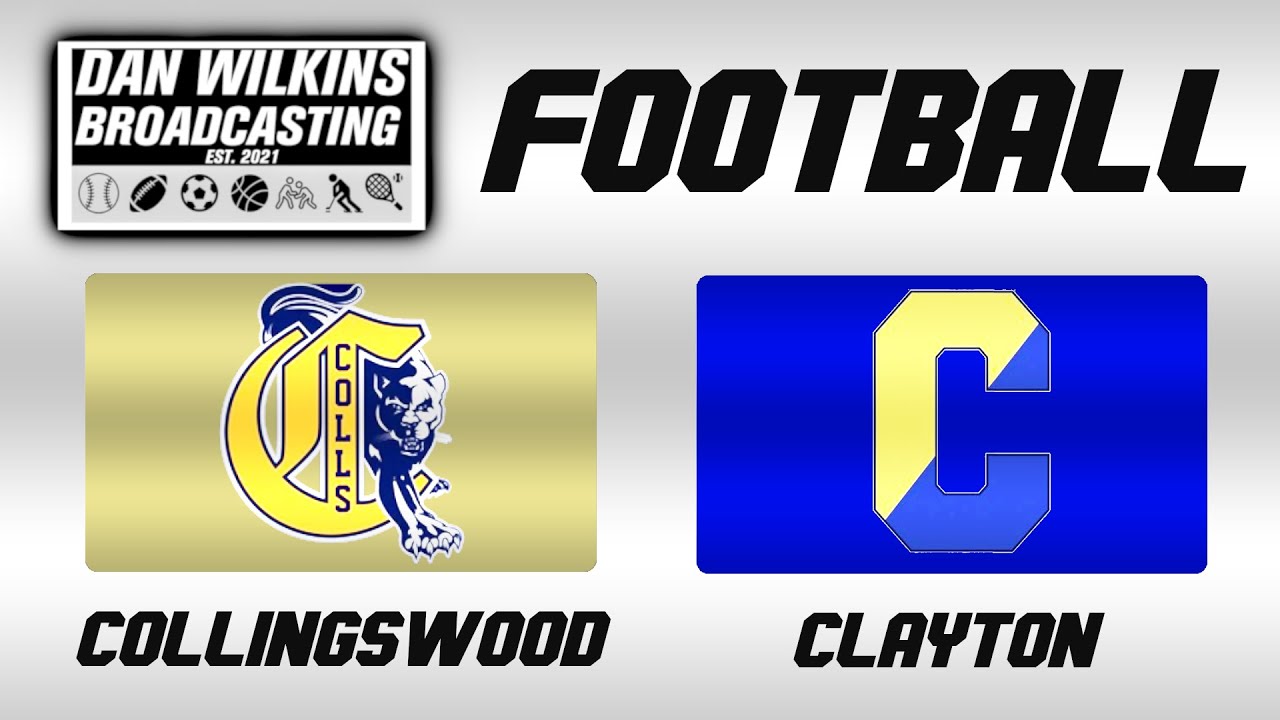 Collingswood Panthers @ Clayton Clippers (Football, 8/30/24)