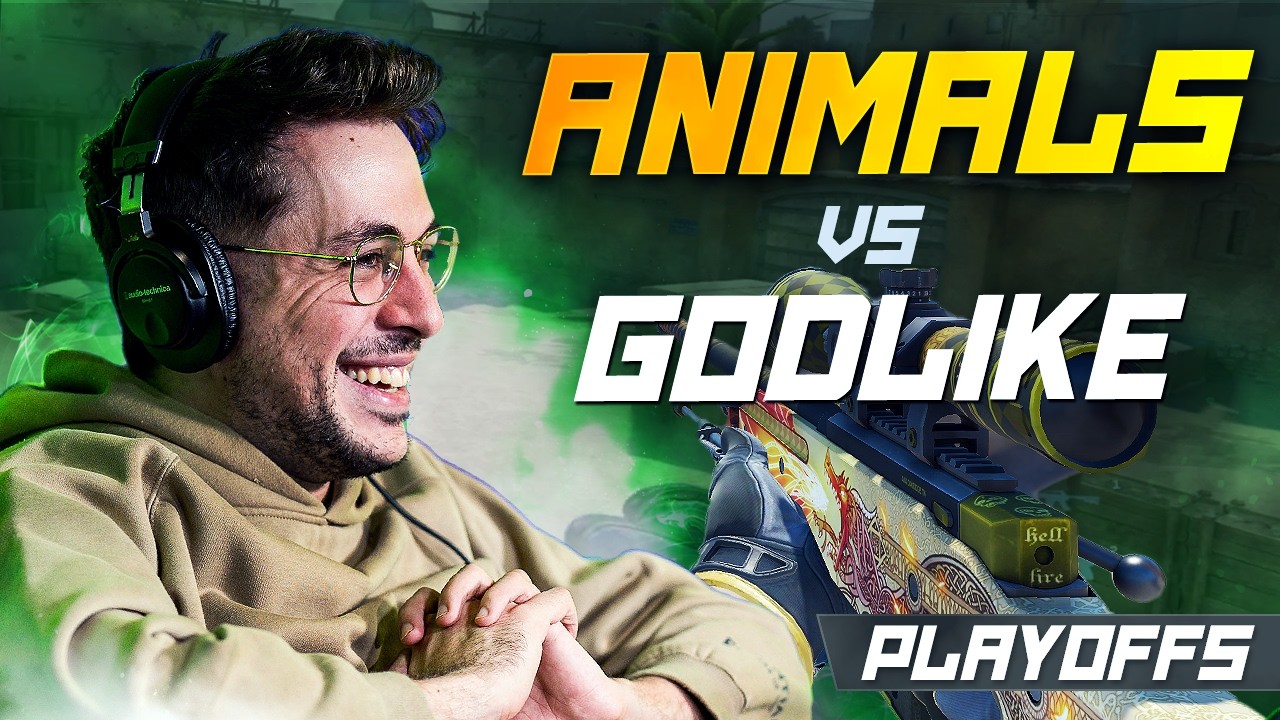 QUE JOGO FOI ESTE?? | THE ANIMALS VS GODLIKE | ESEA PLAYOFFS