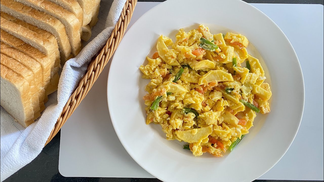 ألذ وأسهل وصفة بيض مع البطاطا المقلية ممكن تجربوها في حياتكم | If you have potatoes and eggs