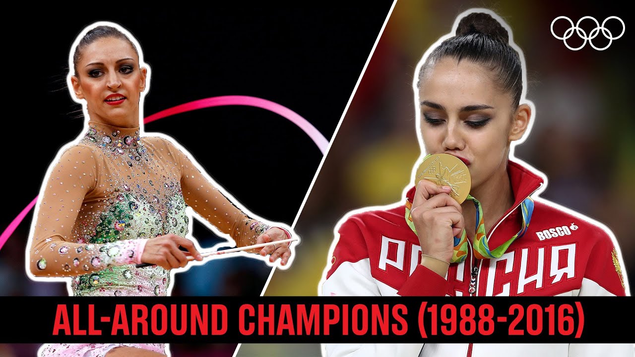 ВСЕ чемпионки в многоборье по художественной гимнастике с 1988 по 2016 💫