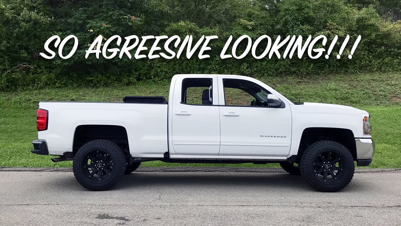 2-дюймовые лифт-блоки на моем Chevrolet Silverado 2018 года!!