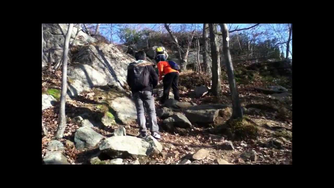 Climbing Breakneck Ridge