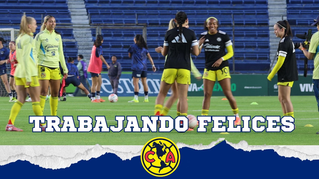 América femenil | Intensidad total: así calentaron las suplentes previo a enfrentar a Rayadas