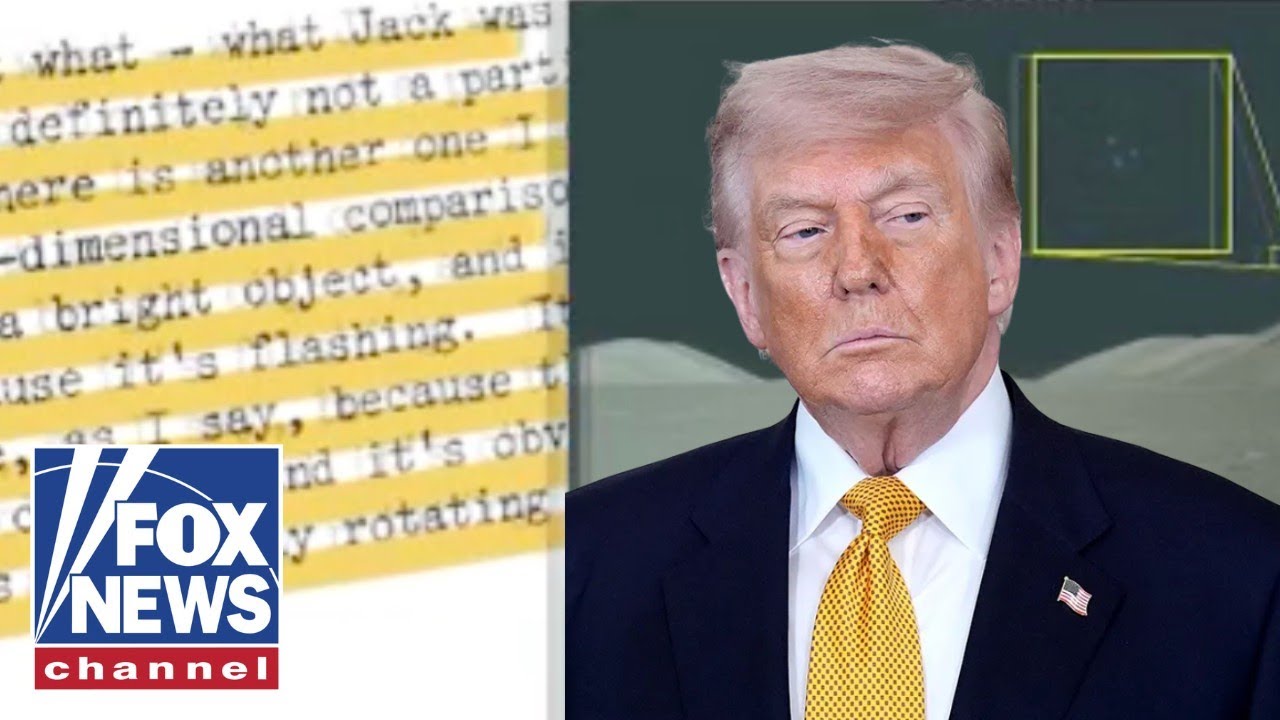 Люди могут &laquo;сами решать&raquo; насчет НЛО, заявил президент Трамп.