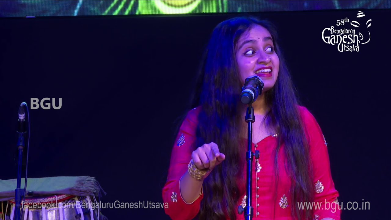 KRISHNA NEE BEGANE BARO | Varijashree Venugopal | 58th Bengaluru Ganesh Utsava 2020