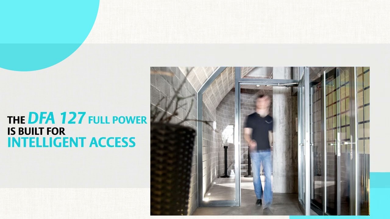 Record DFA 127 Swing Door Automation at Its Best