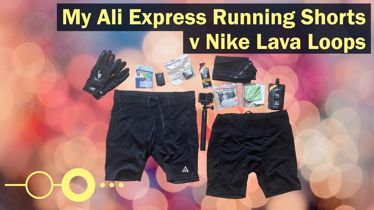 Идеальные беговые шорты? Сравнение AliExpress и Nike Lava Loops: тест.