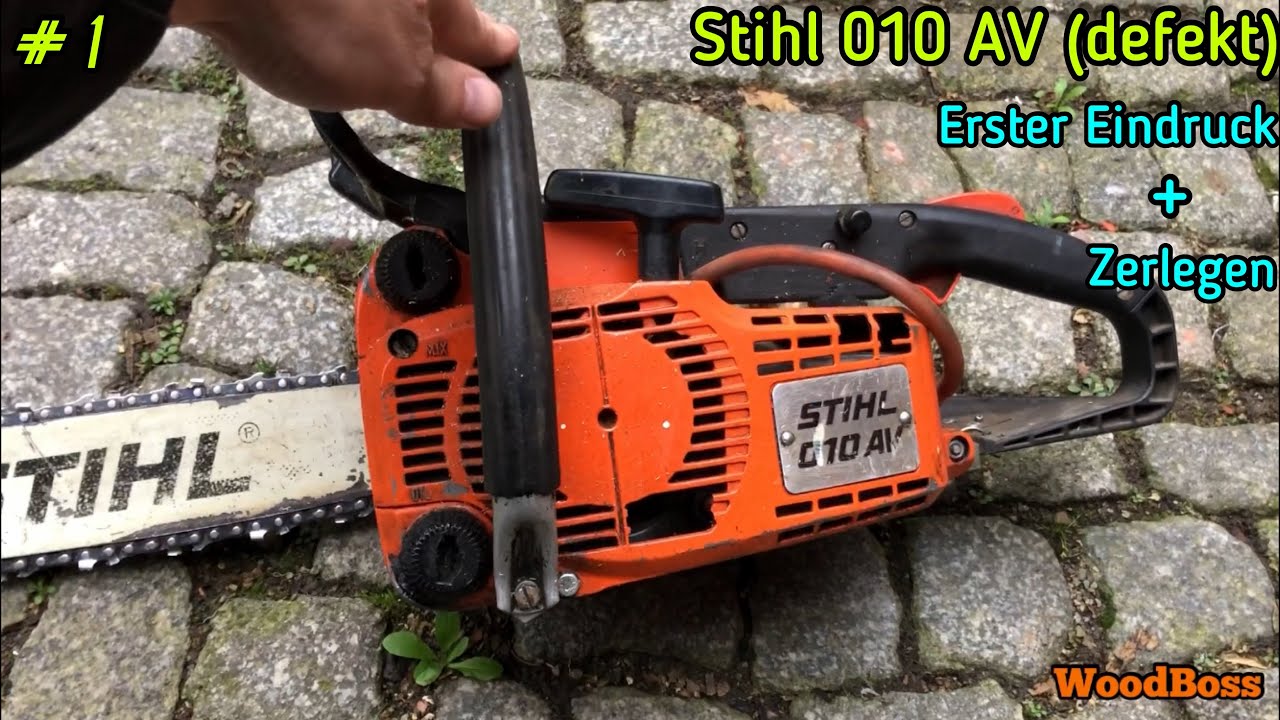#1 Stihl 010 AV Wiederaufbau zerlegen erster Eindruck Ölpumpe defekt ??? Rebuilt #STIHL #WoodBoss