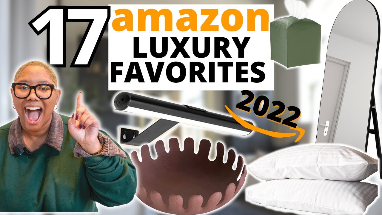 17 Amazon Home Products I'm OBSESSED with in 2022 (and you'll be too!) | Bedding, Lighting, & Decor!